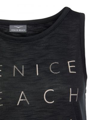 Majica bez rukava Venice Beach crna