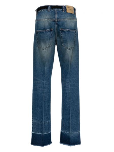 Bavlněné straight fit džíny Nº21 modré