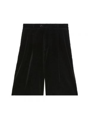 Velours shorts mit taschen Gucci schwarz