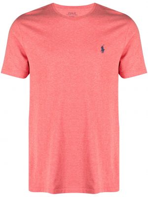 Haftowana polo bawełniana bawełniana Polo Ralph Lauren szara