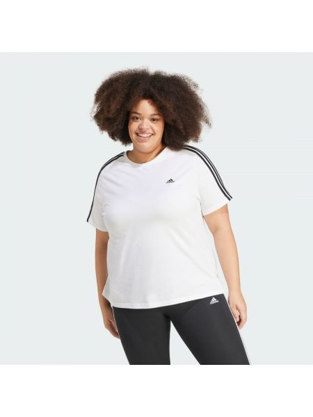Koszulka slim fit w paski Adidas