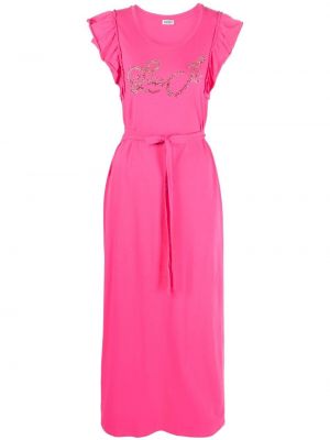Платье макси длинное Liu Jo, розовое