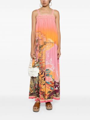 Kleid aus baumwoll mit print Camilla