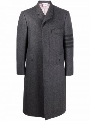 Палто на райета Thom Browne сиво