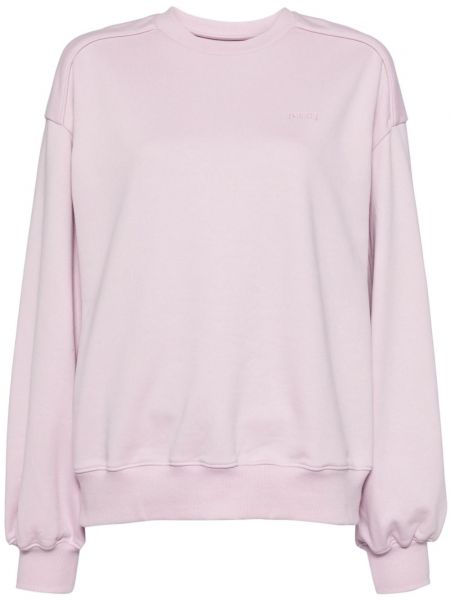 Sweatshirt aus baumwoll mit print Juun.j pink