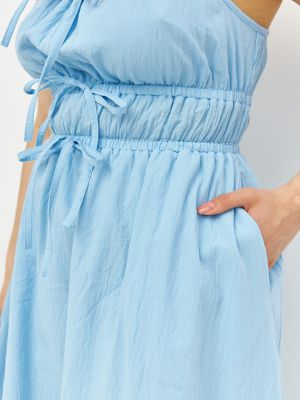 Платье Ricamare голубое