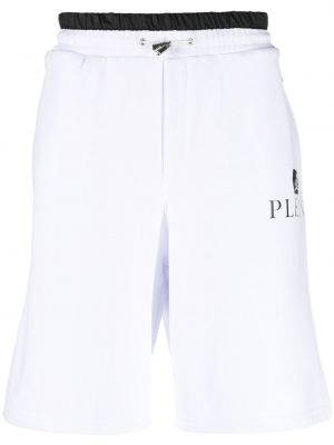Pantaloncini sportivi Philipp Plein bianco