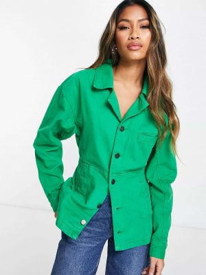 Джинсовая куртка WÅven зеленая
