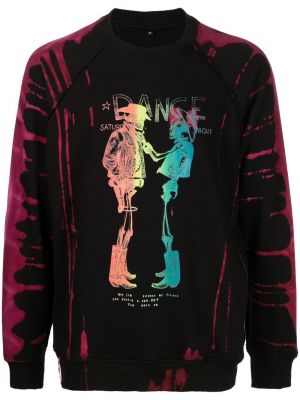 Sweatshirt mit print Stain Shade schwarz
