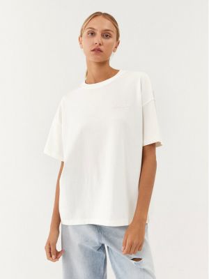 Voľné priliehavé tričko Wrangler biela