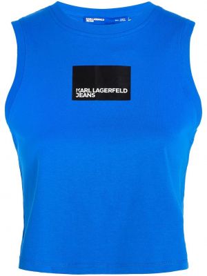 Tank top ar apdruku Karl Lagerfeld Jeans