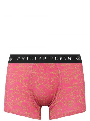 Slip con stampa Philipp Plein rosa