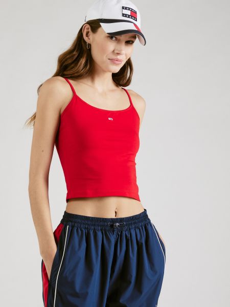 Top Tommy Jeans rosso