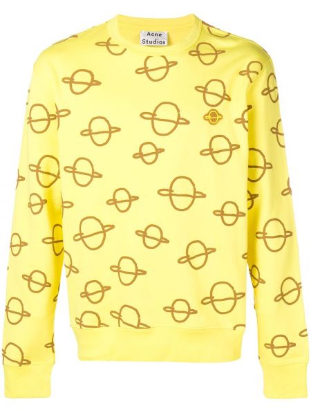 Sweatshirt Acne Studios gul