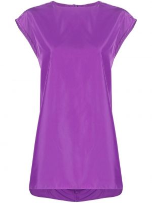 Сатенена блуза Tibi виолетово