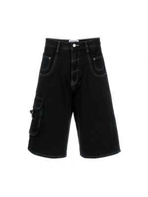 Jeans shorts Moschino schwarz