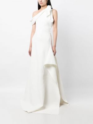 Asimetriškas vakarinė suknelė Maticevski balta