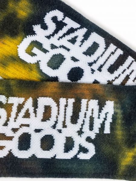 Tie-dye kojines Stadium Goods® žalia