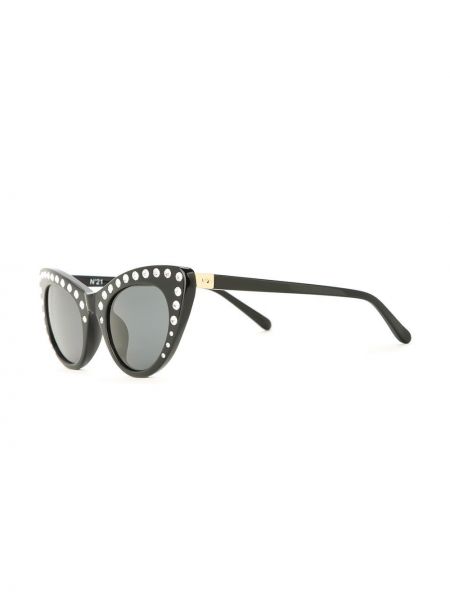 Gafas de sol con apliques de cristal Nº21 negro