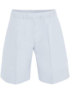 Bomull shorts Alexander Mcqueen blå