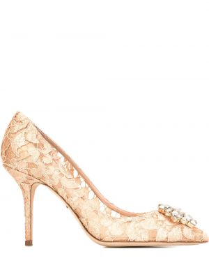 Blonder pumps Dolce & Gabbana rosa