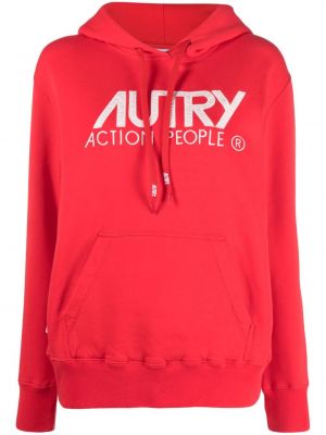 Hoodie Autry rosso