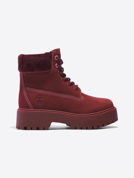 Ilgaauliai batai Timberland raudona