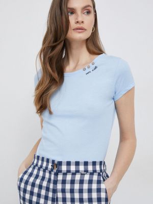 Pepe Jeans t-shirt Ragy női - Kék