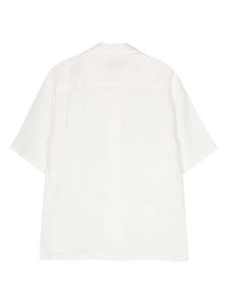 Lněná košile Costumein bílá