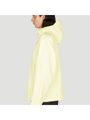 Anorak con capucha impermeable Rains amarillo