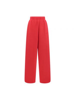 Spodnie Vetements czerwone