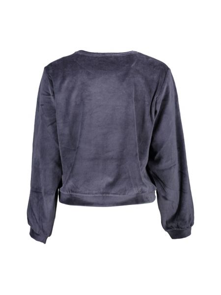 Jersey de algodón manga larga de tela jersey Desigual azul