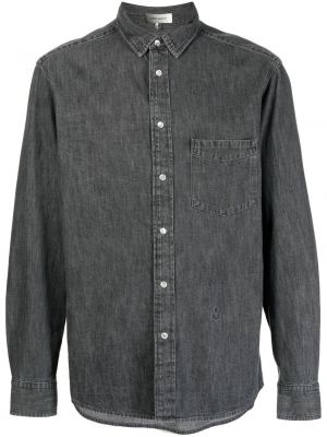 Camicia jeans Marant grigio