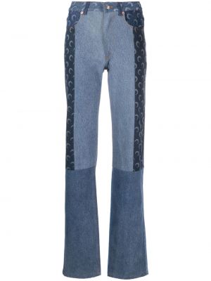 Straight leg jeans Marine Serre blu