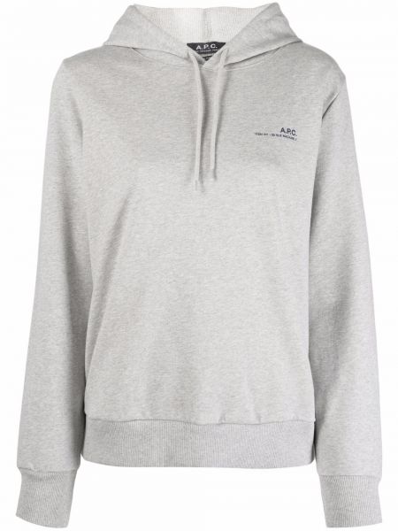 Hoodie aus baumwoll mit print A.p.c.