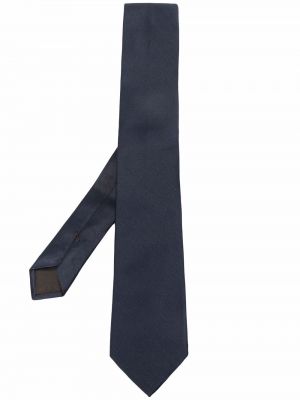 Corbata de seda Caruso azul
