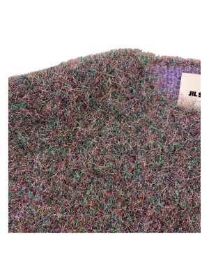 Jersey de tela jersey de lana mohair Jil Sander violeta