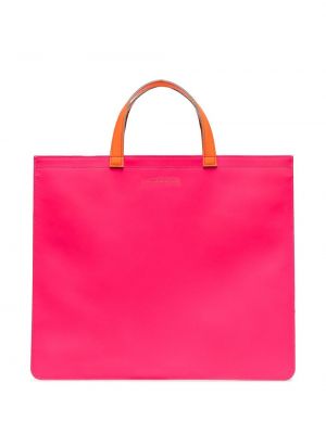 Borsa shopper Comme Des Garçons Wallet rosa