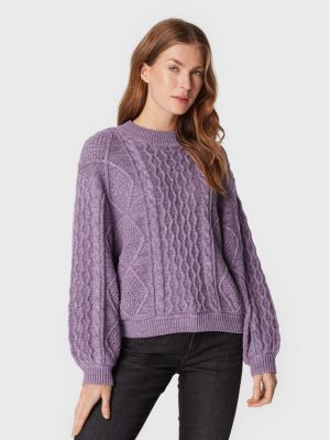 Пуловер Wrangler виолетово