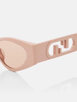Sunčane naočale Fendi ružičasta