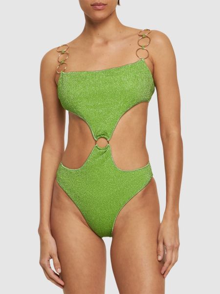 Maudymosi kostiumėlis Oséree Swimwear žalia