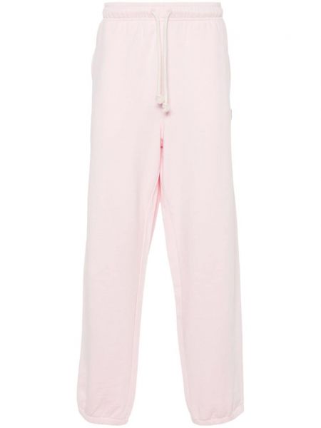 Pantaloni sport din jerseu Acne Studios roz