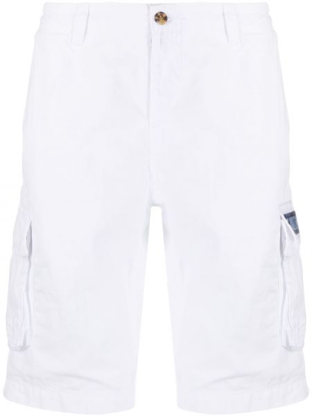 Pantalones cortos cargo Mc2 Saint Barth blanco