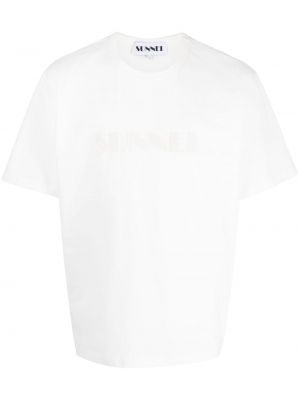 Bavlněné tričko Sunnei bílé