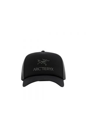 Czarna czapka z daszkiem Arcteryx