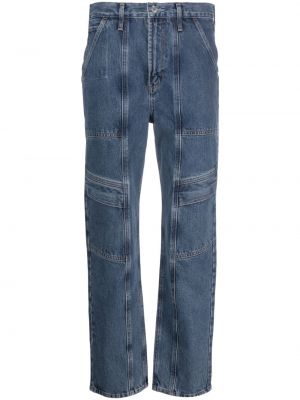 Straight leg jeans Agolde blu