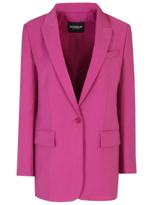 Пиджак из вискозы Dondup розовый
