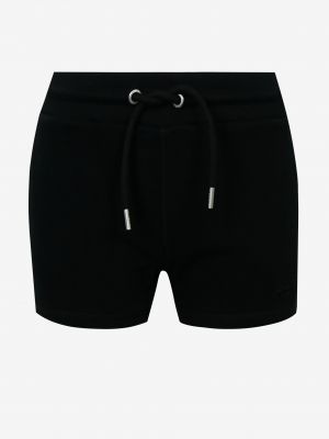 Jersey kratke hlače Superdry črna