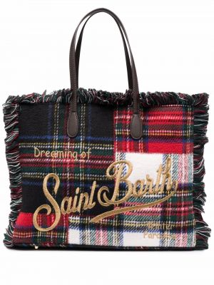 Shopper handtasche Mc2 Saint Barth schwarz