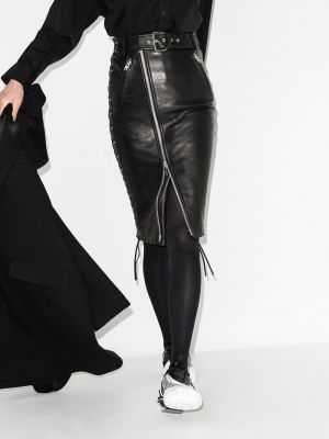 Midi sijonas Balenciaga juoda